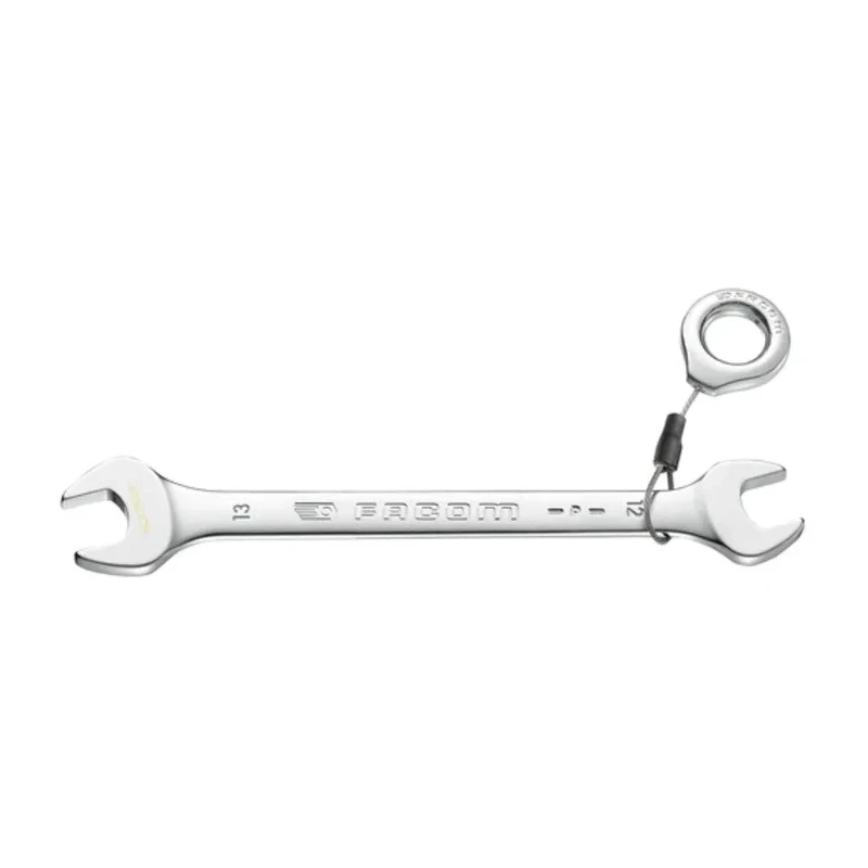 Facom Double Ended Open Spanner Metric Chrome Vanadium Steel 16 x 17 mm 210mm Length 44.16X17SLS