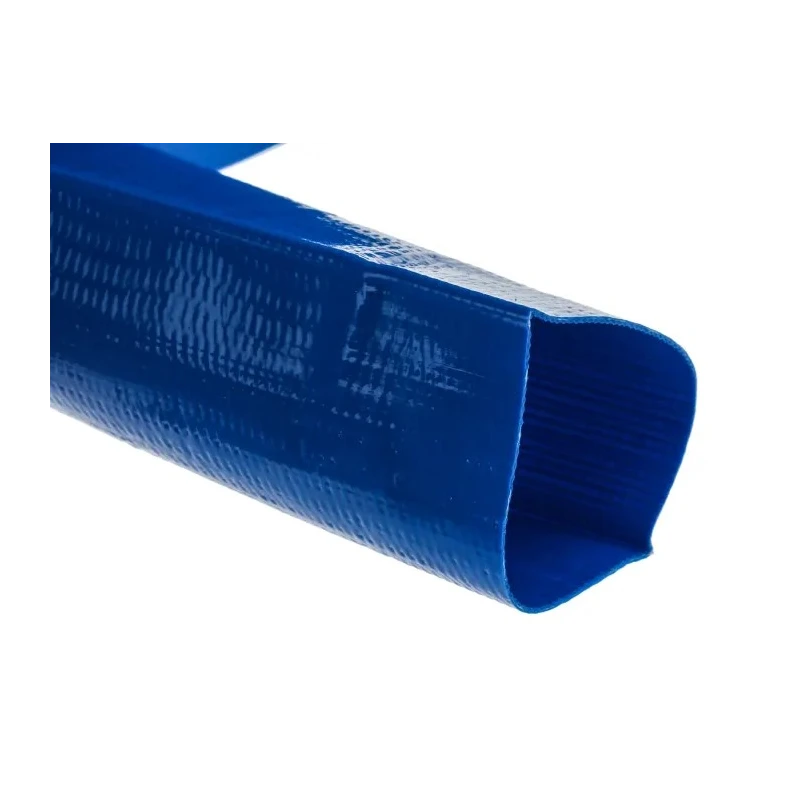 RS PRO PVC Flexible Hose Pipe, Blue, Reinforced, 20 m Length, 4.5 Bar Pressure, 55.3 mm OD, 52 mm ID, Model 235-7471