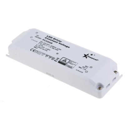 PowerLED 5 Output Indoor Constant Voltage LED Driver, 24V, 36W, 1.5A, Screw Mount PCV2436