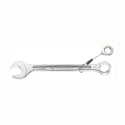Facom Combination Spanner 3/8 in, 145mm Overall Chrome Finish 12 Point 15° Offset 440.3/8SLS