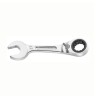 Facom Combination Ratchet Spanner Chrome Finish 8 mm Size, 90.5 mm Overall Length 467BS.8