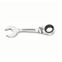 Facom Combination Ratchet Spanner Chrome Finish 7 mm Size, 90.5 mm Overall Length 467BS.7