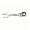 Facom Combination Ratchet Spanner Chrome Finish 7 mm Size, 90.5 mm Overall Length 467BS.7