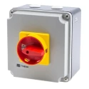 RS PRO 4-Pole Panel Mount Isolator Switch 3-Phase, IP65, 63A, 30 kW IP65