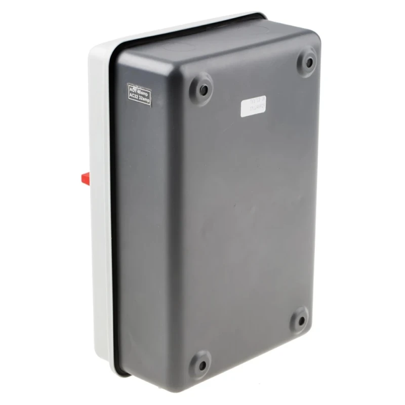 RS PRO 4-Pole Panel Mount Isolator Switch, IP54, Red Handle, 40A, 37 kW, 690V AC, Series RS PRO IP54