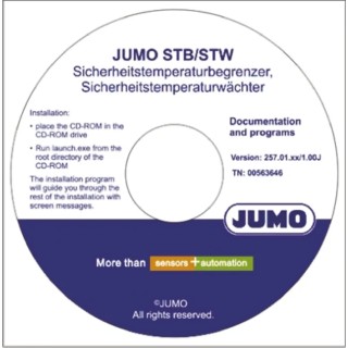 Jumo Temperature Control Software for Setup Program Setup-Programm 701150