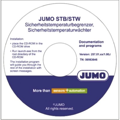 Jumo Temperature Control Software for Setup Program Setup-Programm 701150