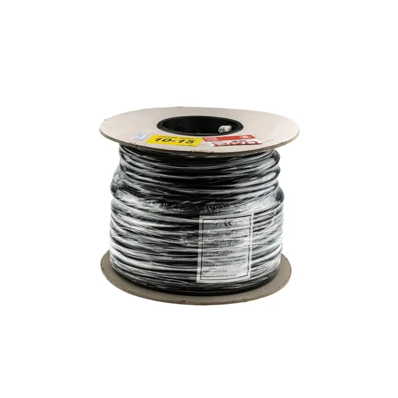 RS PRO 4 Core Power Cable Black 2.5mm² 450/750V Flame Retardant CPE Jacket 50m 60°C 773-9064
