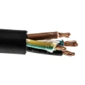 RS PRO 4 Core Power Cable Black 2.5mm² 450/750V Flame Retardant CPE Jacket 50m 60°C 773-9064