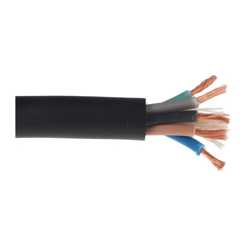 RS PRO 3 Core Power Cable, Black 4mm² 60 °C, 100 m CPE 773-9051