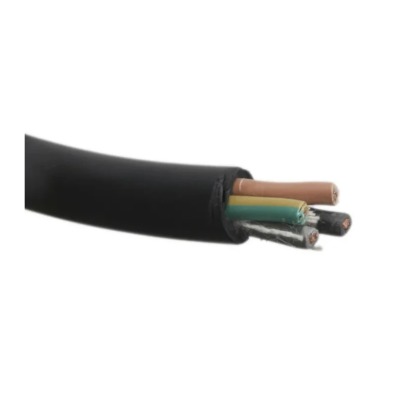 RS PRO 4 Core Power Cable Black 4mm² 50 m CPE Jacket 450/750 V 60 °C 773-9073