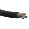 RS PRO 4 Core Power Cable Black 4mm² 50 m CPE Jacket 450/750 V 60 °C 773-9073
