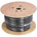 RS PRO 4 Core Power Cable Black 4mm² 50 m CPE Jacket 450/750 V 60 °C 773-9073