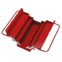 RS PRO Metal Cantilever Tool Box with 5 Compartments 550mm x 200mm x 550mm 6kg 773-9364