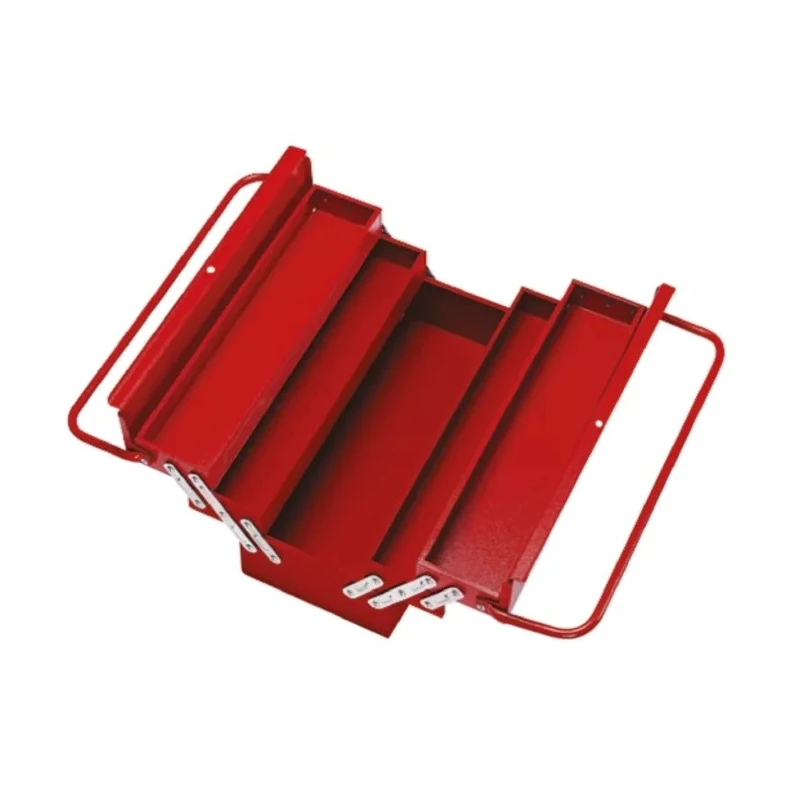 RS PRO Metal Cantilever Tool Box with 5 Compartments 550mm x 200mm x 550mm 6kg 773-9364