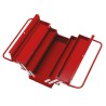 RS PRO Metal Cantilever Tool Box with 5 Compartments 550mm x 200mm x 550mm 6kg 773-9364