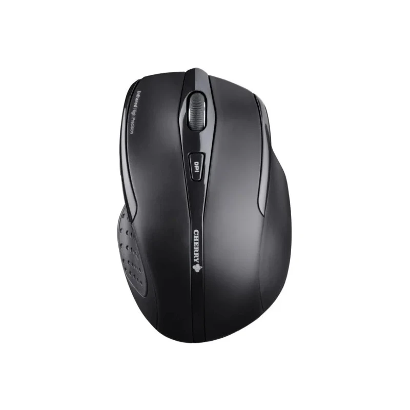 Cherry Wireless Standard Optical Mouse 6 Button Black Right-Handed Windows JW-T0100