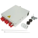 Telegartner Fibre Optic Patch Panel ST Connector 6 Port Duplex 35mm Height H82050E0001