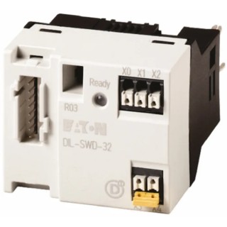 Eaton SWD Contactor Module for use with DILMP20, DILM38, DILMP32, DILMP45, DILA, and DILM (C)7-32 118561 DIL-SWD-32-002