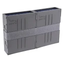 Raaco Velcro Polypropylene Tool Holder for Use with Tool Taco Boxxser 55 4x4 Open Pouch 136037