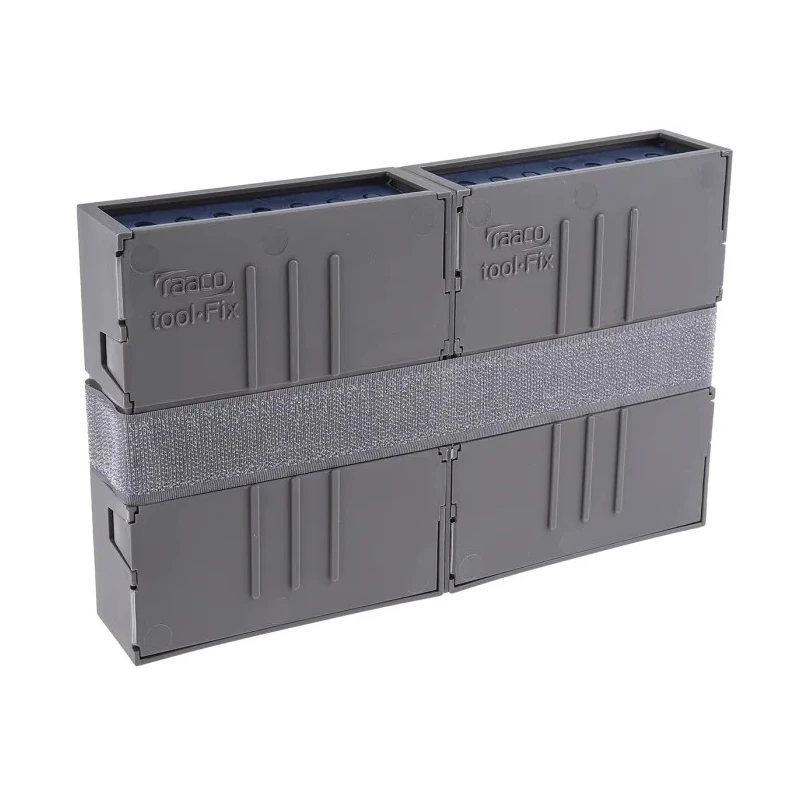 Raaco Velcro Polypropylene Tool Holder for Use with Tool Taco Boxxser 55 4x4 Open Pouch 136037