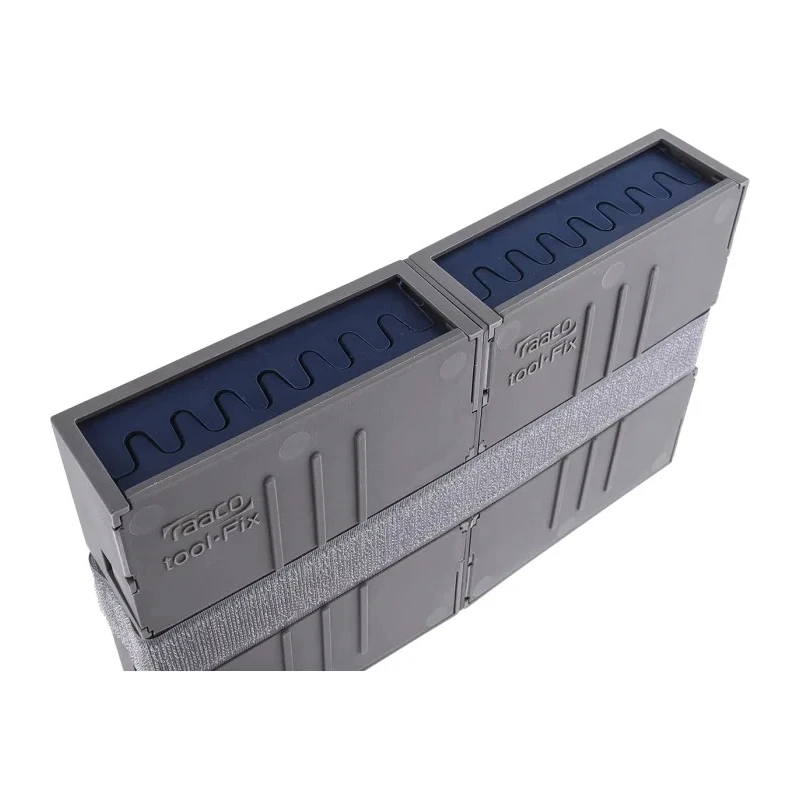 Raaco Velcro Polypropylene Tool Holder for Use with Tool Taco Boxxser 55 4x4 Open Pouch 136037