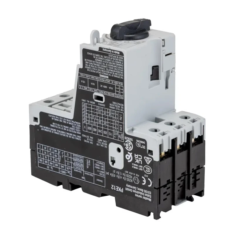 Eaton Motor Protection Circuit Breaker 300 mA, 12A, 690V AC, 3-Poles, IP00/IP20, -25°C to 55°C, Model 121721 PKE12