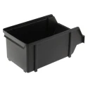 Raaco Anti-Static Plastic ESD Bin 101 mm Length 125 mm Width 228 mm Height Black 5 kg Capacity 109314