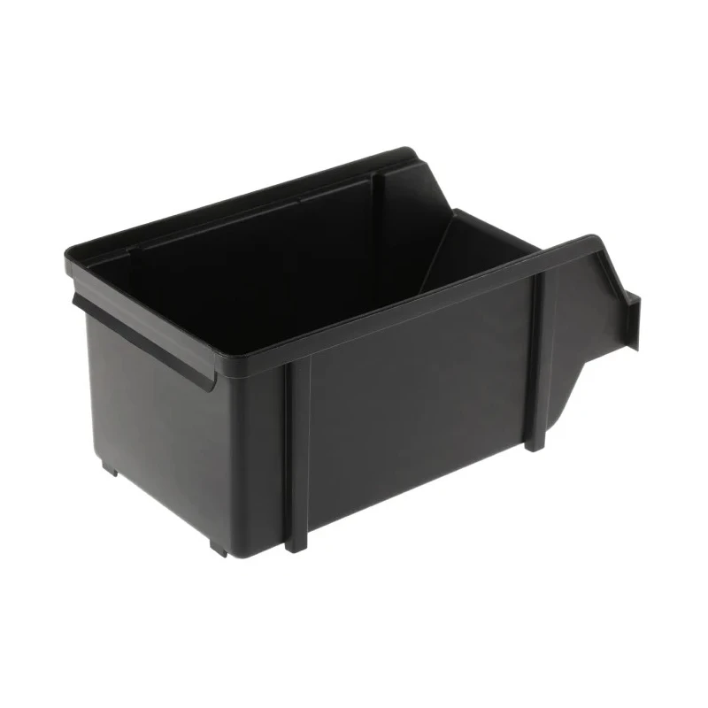 Raaco Anti-Static Plastic ESD Bin 101 mm Length 125 mm Width 228 mm Height Black 5 kg Capacity 109314