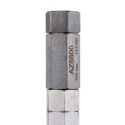 RS PRO Steel Hydraulic Check Valve 3/8 in NPT Female Thread 700 bar Maximum Operating Pressure 101mm Length 35mm 235-8214
