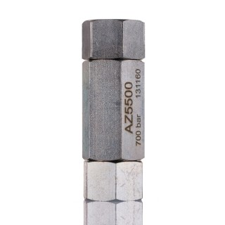 RS PRO Steel Hydraulic Check Valve 3/8 in NPT Female Thread 700 bar Maximum Operating Pressure 101mm Length 35mm 235-8214