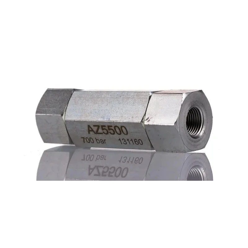 RS PRO Steel Hydraulic Check Valve 3/8 in NPT Female Thread 700 bar Maximum Operating Pressure 101mm Length 35mm 235-8214