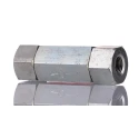 RS PRO Steel Hydraulic Check Valve 3/8 in NPT Female Thread 700 bar Maximum Operating Pressure 101mm Length 35mm 235-8214