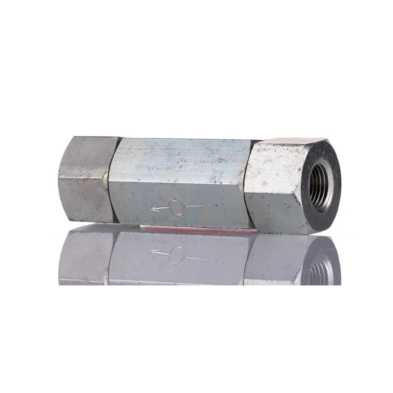 RS PRO Steel Hydraulic Check Valve 3/8 in NPT Female Thread 700 bar Maximum Operating Pressure 101mm Length 35mm 235-8214