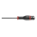 Facom Standard Insulated Screwdriver 6 mm Tip, 100 mm Blade, 220 mm Overall ATWHH6X100