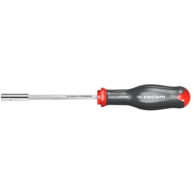 Facom Hexagon Nut Driver 6.35 mm Tip, 125 mm Blade Length, 245 mm Overall ATM.M2
