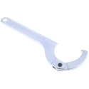 Facom 180 mm Hook Spanner with 120-180 mm Jaw Capacity and 492 mm Overall Length 126A.180