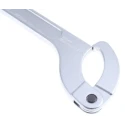 Facom 180 mm Hook Spanner with 120-180 mm Jaw Capacity and 492 mm Overall Length 126A.180