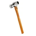 Facom Steel Head Ball-Pein Hammer with Hickory Wood Handle, 430 g, 322 mm Overall Length 202H.1