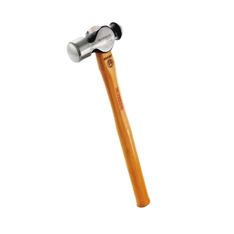Facom Steel Head Ball-Pein Hammer with Hickory Wood Handle, 430 g, 322 mm Overall Length 202H.1