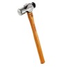 Facom Steel Head Ball-Pein Hammer with Hickory Wood Handle, 430 g, 322 mm Overall Length 202H.1