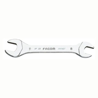 Facom Metric Open End Spanner Hinge Midget 8x9 mm Chrome Finish 90mm Length 22.8X9