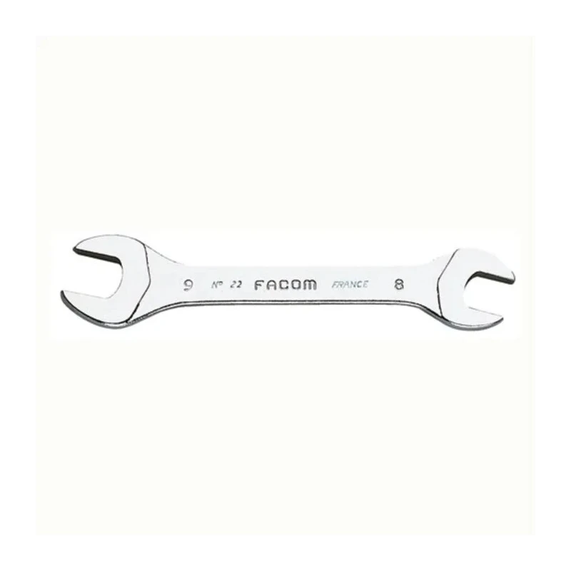 Facom Open End Spanner Metric 6 x 7 mm Chrome Vanadium Steel Double Ended 80mm Overall Length 22.6X7
