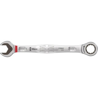 Wera Combination Ratchet Spanner Nickel Chrome Plated 224mm Overall 17 mm 05073277001