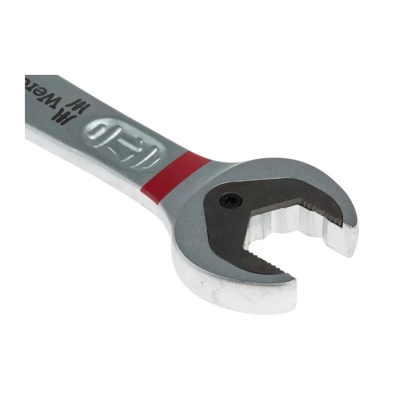 Wera Combination Ratchet Spanner Nickel Chrome Plated 224mm Overall 17 mm 05073277001