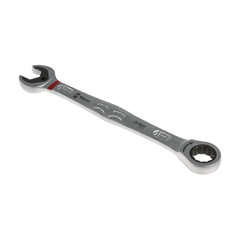 Wera Combination Ratchet Spanner Nickel Chrome Plated 224mm Overall 17 mm 05073277001