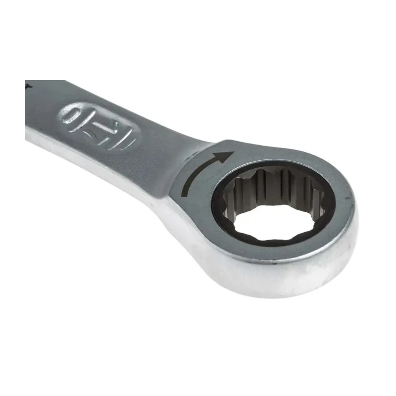 Wera Combination Ratchet Spanner Nickel Chrome Plated 224mm Overall 17 mm 05073277001