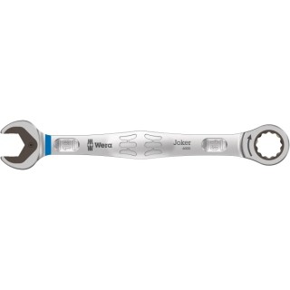 Wera Combination Ratchet Spanner Nickel Chrome Plated 19 mm, 246 mm Overall Length 05073279001