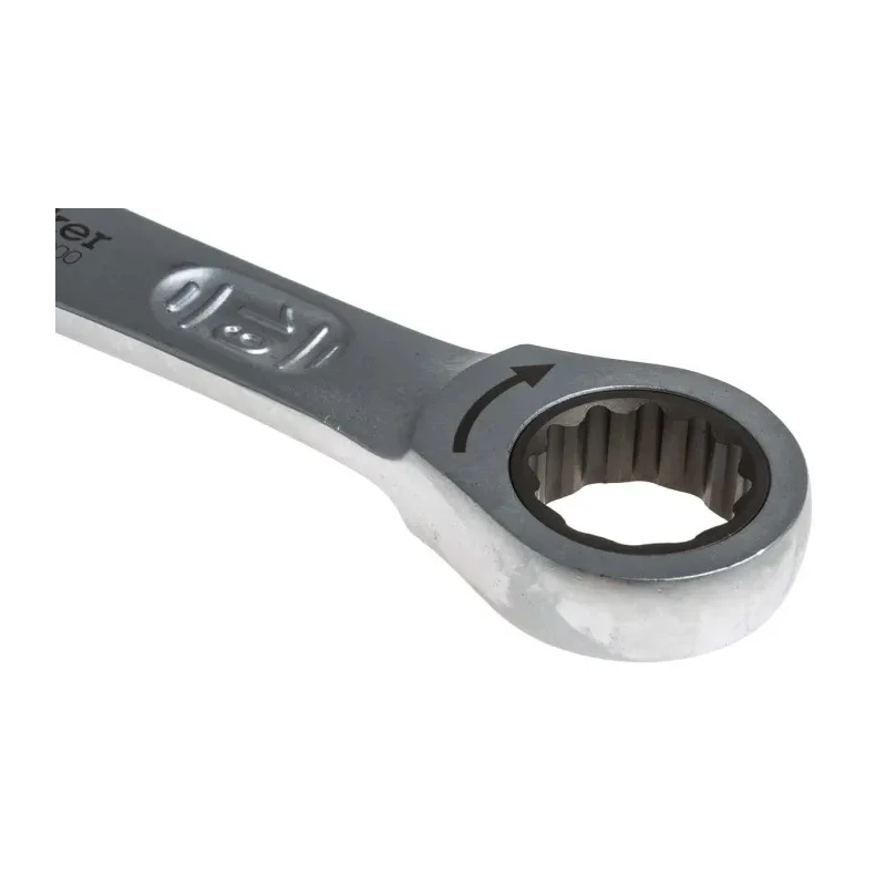 Wera Combination Ratchet Spanner Nickel Chrome Plated 19 mm, 246 mm Overall Length 05073279001