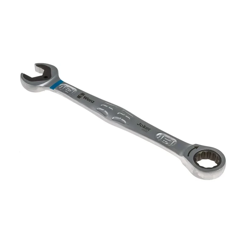 Wera Combination Ratchet Spanner Nickel Chrome Plated 19 mm, 246 mm Overall Length 05073279001